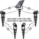 thumbnail image 3 of Foco solar Solar Light Mart de 4 x 50 x LED blanco frío, 3 of 9