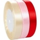 thumbnail image 4 of 6-50mm 22 metros/rollo de cintas de satén de grogrén para decoración para fiesta de Navidad de boda cintas artesanales de lazo hechas a mano regalo de tarjeta, 4 of 4