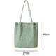 thumbnail image 2 of Bolso de lona de pana, bolso bandolera versátil verde, 2 of 5