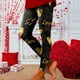 thumbnail image 1 of MKLEKYY Ropa deportiva para mujer, mallas con estampado de San Valentín para mujer, mallas deportivas de control para yoga, mallas para mujer, 1 of 3
