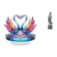 thumbnail image 1 of Escultura de cisne acrílico y estatua de Guan Yin, centro de mesa para oficina, estantería y decoración Feng Shui del hogar., 1 of 8