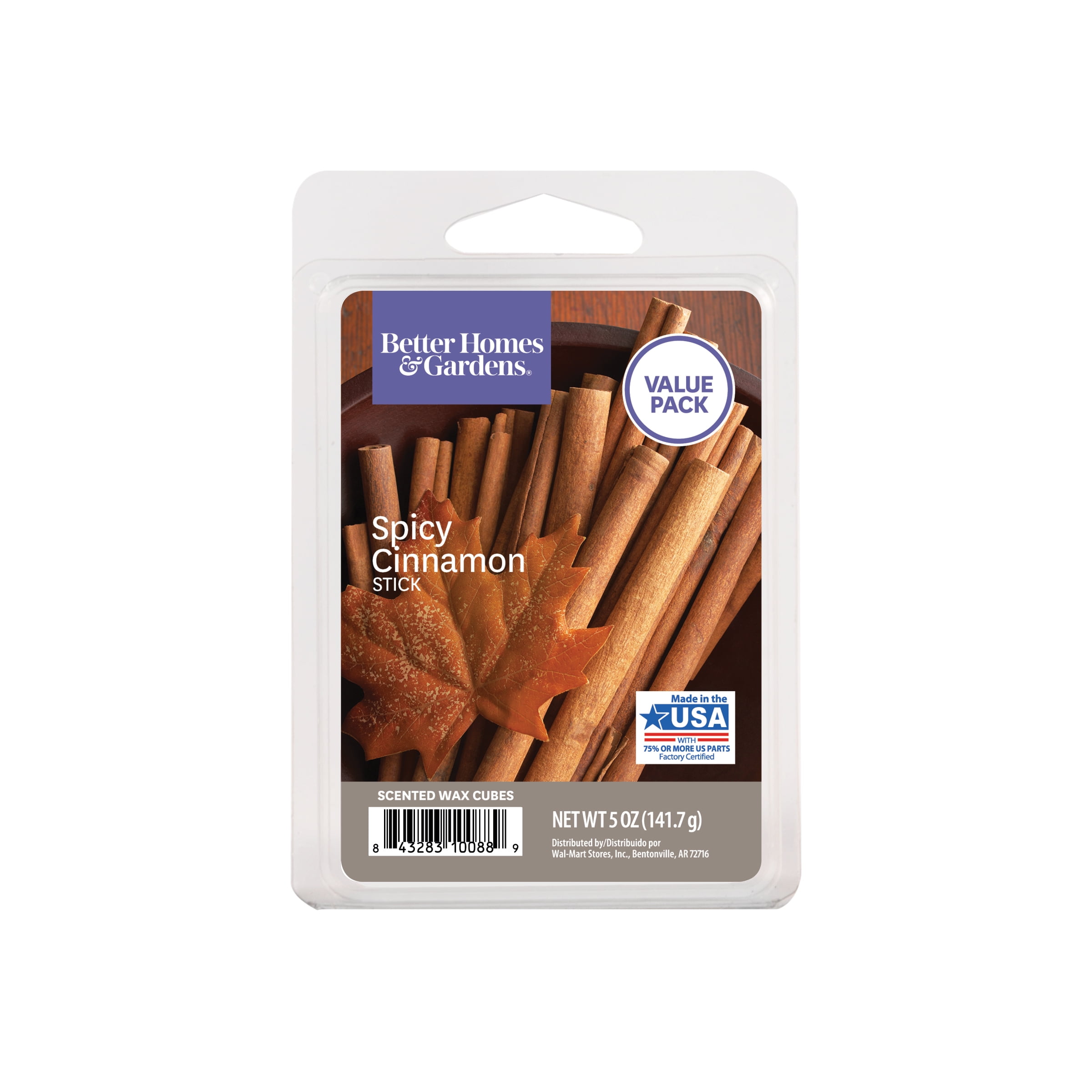 Better Homes & Gardens 5 oz Spicy Cinnamon Stick Scented Wax Melts