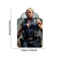 thumbnail image 3 of Get Ready To Ride The With Our Functional Acrylic Ocean Surfing Figurine Pendant – For Keychains And Accessories, 3 of 3