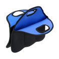 thumbnail image 4 of Bolsa de mano para transportar vino, portabotellas de vino, bolsa para transportar bebidas, bolsa térmica para vino, bolsa protectora de vino para azul oscuro, 4 of 8