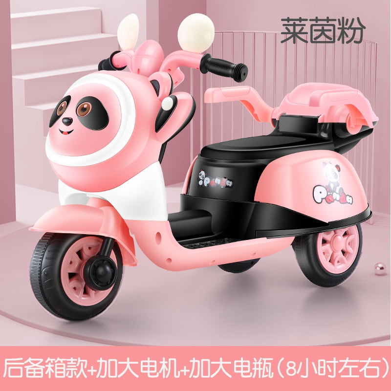 electric motorcycle girl tricycle charging remote control electric car baby stroller large battery car kid Walmart