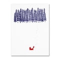thumbnail image 2 of Trademark Fine Art Robert Farkas Alone In The Forest Canvas Wall Art - 24x32, 2 of 4