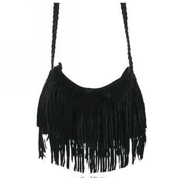 Multitrust Women Fashion Cross Body Bag Tassel Fringe Messenger Shoulder Handbag