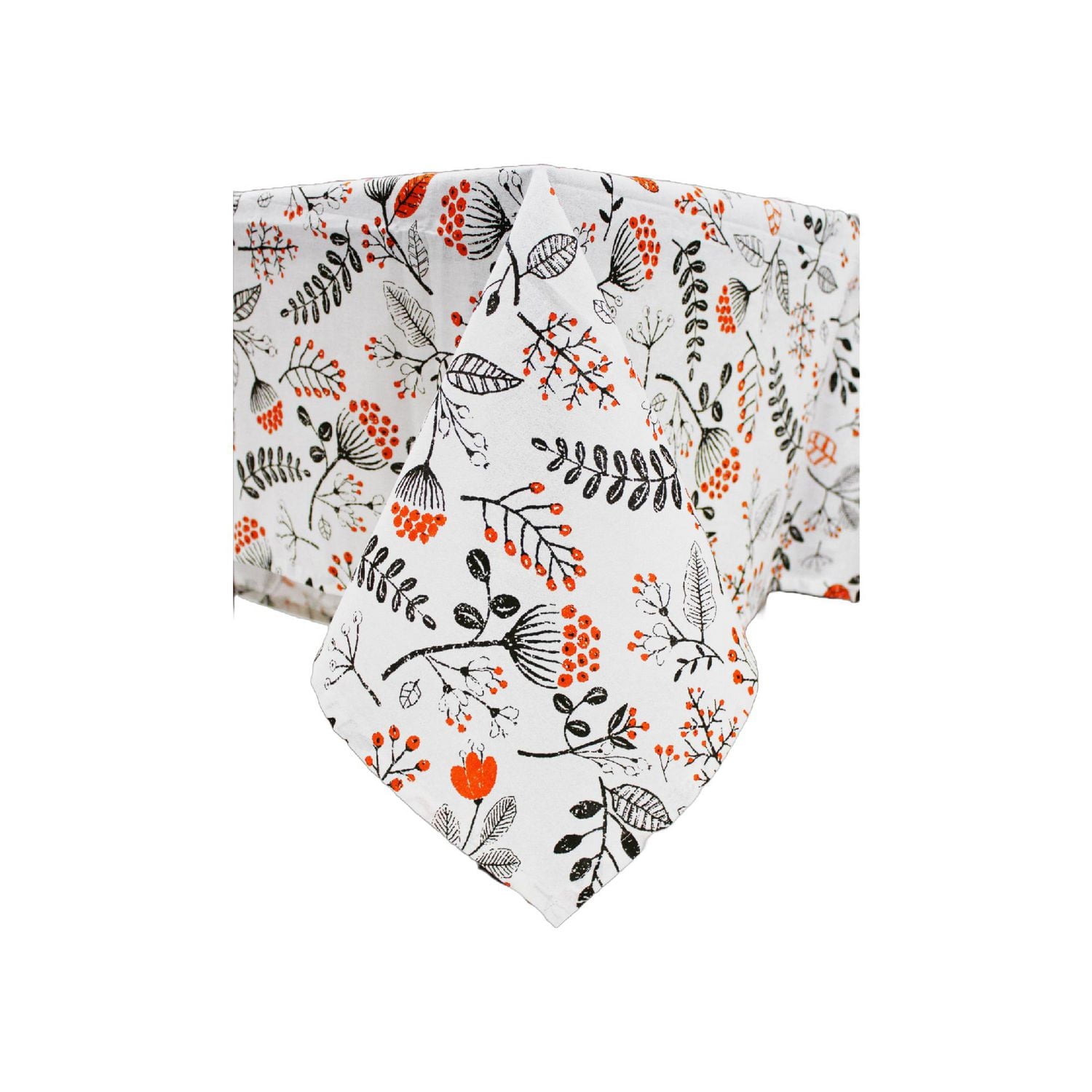 Cotton Table Cloth (52" X 72") (Persimmon)