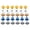 A, variant on 1-6 Numbered Pencil Toppers Set, Number Marking Pencil Topper Caps, Space Shaped Identifiable Pen Label Covers, 1-30 Numbered Silicone Pencil Tip Protectors, Universal Reusable Pen Marker Tags