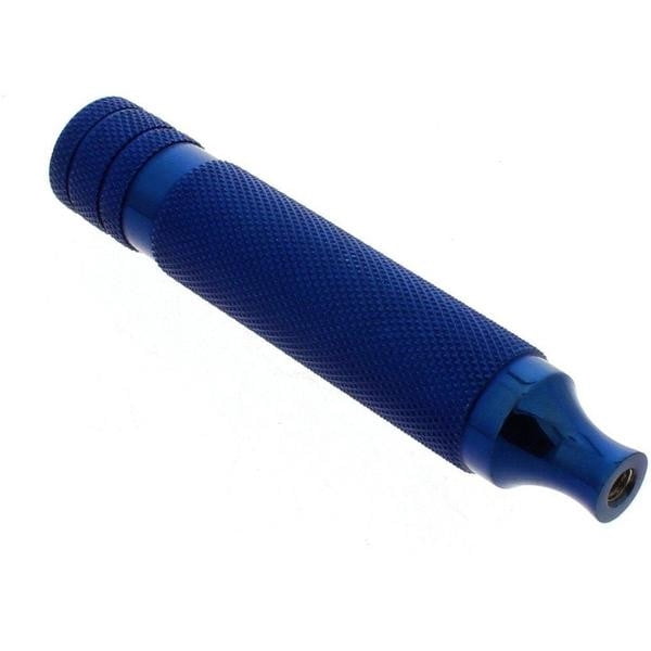 WCS Titanium Collection Razor Handles, Blue-WCS Titanium Collection Razor Handle 84BL
