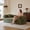 Green + ABS + Fabric + Steel + 3 Seat + Foam, variant on 78.8" Compression Sofa,Convertible Floor Sofa Bed-with Pillow Back Support Armrest,Comfy Futon Couch Sleeper Bed,Loveseats Boneless Modular Sectional Sofa,Corduroy fabric,for Living Room,Bedroom,Grey