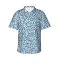 thumbnail image 2 of Yiaed Floral Retro Style Print Hawaiian Shirt for Men Short Sleeve Button Down Shirts Beach Shirts for Men-XX-Large, 2 of 5