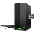 thumbnail image 1 of HP VICTUS DESKTOP RYZEN 5-5600G Radeon RX 5500 8GB RAM 256GB SSD Windows 10 Home Certified Refurbished, 1 of 6