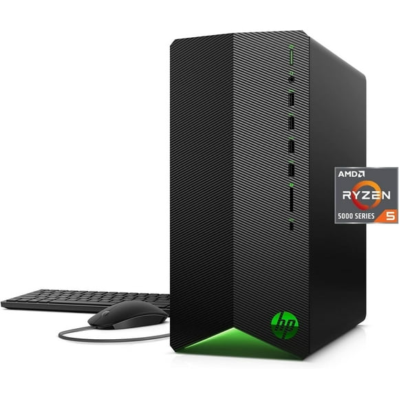 HP VICTUS DESKTOP RYZEN 5-5600G Radeon RX 5500 8GB RAM 256GB SSD Windows 10 Home Refurbished Good
