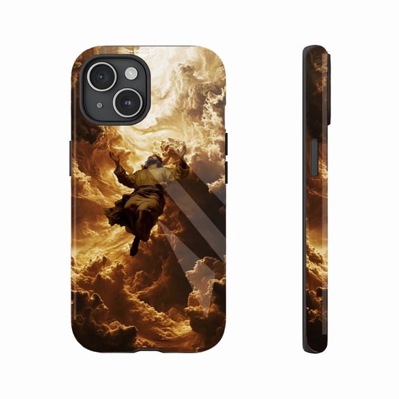 Divine Protection Stylish iPhone Case for Faith-Inspired Users - Holiday Gift, Compatible with iPhone 11/12/13/14/15/16 (Pro Max/Plus), Durable Sleek Design for Daily Use