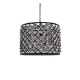 thumbnail image 3 of Elegant Lighting Madison 28" 8 Light Royal Crystal Pendant Lamp, 3 of 8