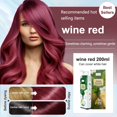 thumbnail image 2 of Tinte de pelo Bubble Hair Plant Hair Silky Hermoso pelo flotante no daña el cuero cabelludo no daña el cabello, utilizado para el color de pelo gris Bubble 200ml, 2 of 3
