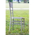 thumbnail image 4 of Sparkling Glitter Silver Champagne Resin Steel Skeleton Chiavari Chair, 2  Chair Bundle by Chivari, 4 of 8