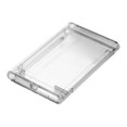 thumbnail image 1 of Visland Boîtier de Disque Dur 3,5 Pouces Robuste Multi-protection ABS USB2.0 Clair pour Ordinateur Portable, 1 of 7