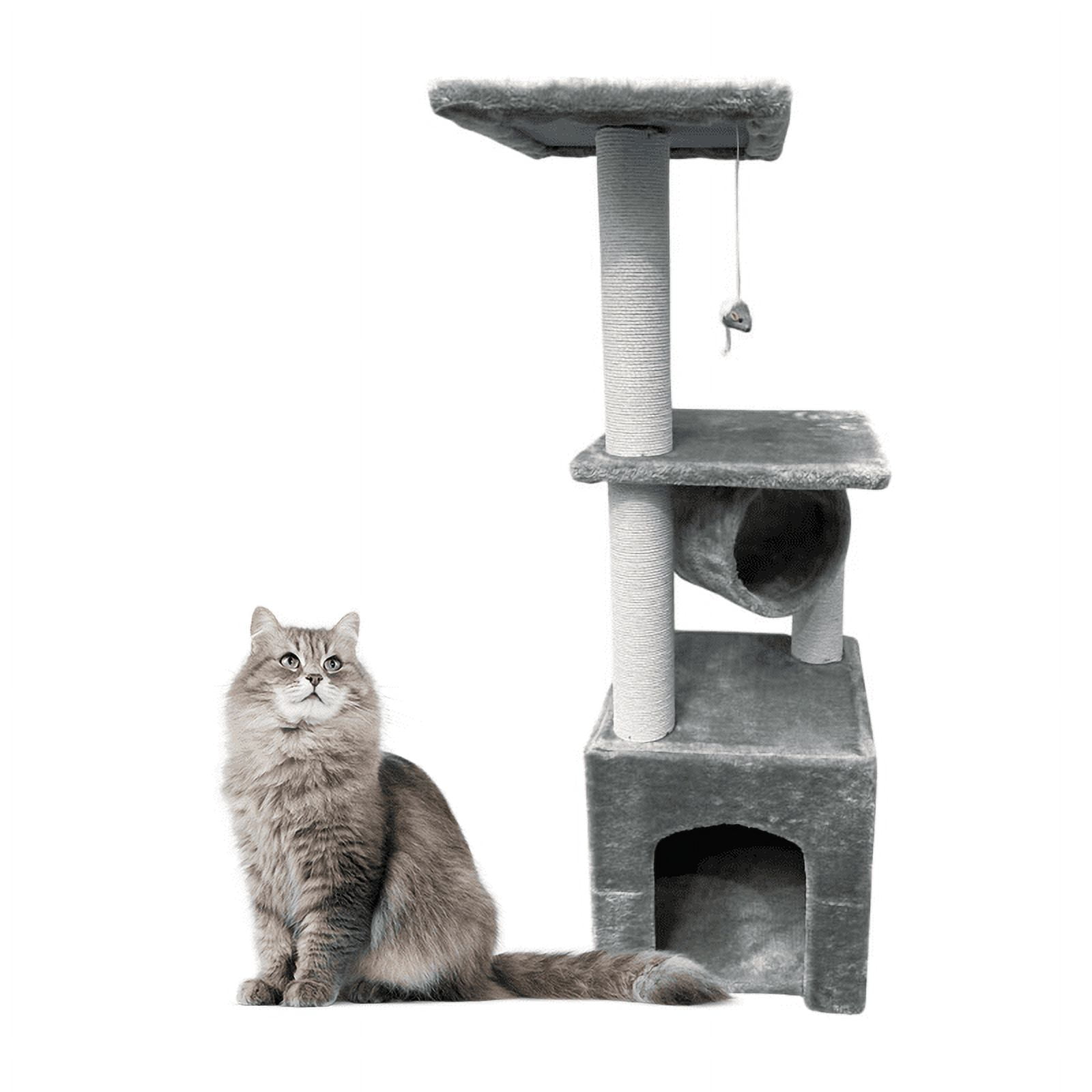 Rascador Gatos 55 Moderno U00e1rbol De Gato Torre Con Gran Espacio