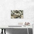 thumbnail image 2 of ARTCANVAS Olive Gray Tan Black Modern Rectangle Canvas Art Print - Size: 18" x 12" (1.50" Deep), 2 of 9