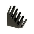 thumbnail image 2 of Mind Reader Fancy Cup and Lid Holder, 4 Compartment, Acrylic Black, 2 of 3