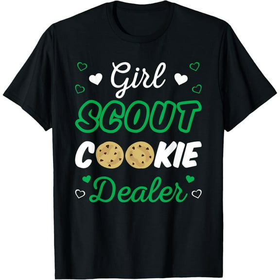 Scout For Girls Cookie Dealer Funny Scouting Booth Owner T-Shirt