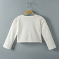 thumbnail image 5 of QIPOPIQ Coats for Girls Clearance Toddler Kids Baby Little Girls Lace Princess Bolero Cardigan Shrug tops Clothes, 5 of 9