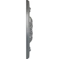 thumbnail image 4 of 30"OD x 3 7/8"ID x 3 1/4"P Flagstone Ceiling Medallion Platinum Finished, 4 of 6