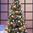 thumbnail image 4 of Colgante De Resina De Papá Noel De Navidad Adornos Navideños Decoraciones De Árboles Papá Noel En Chimenea Decoraciones Colgantes Para Vacaciones De Navidad Advancent HA038086-00, 4 of 6