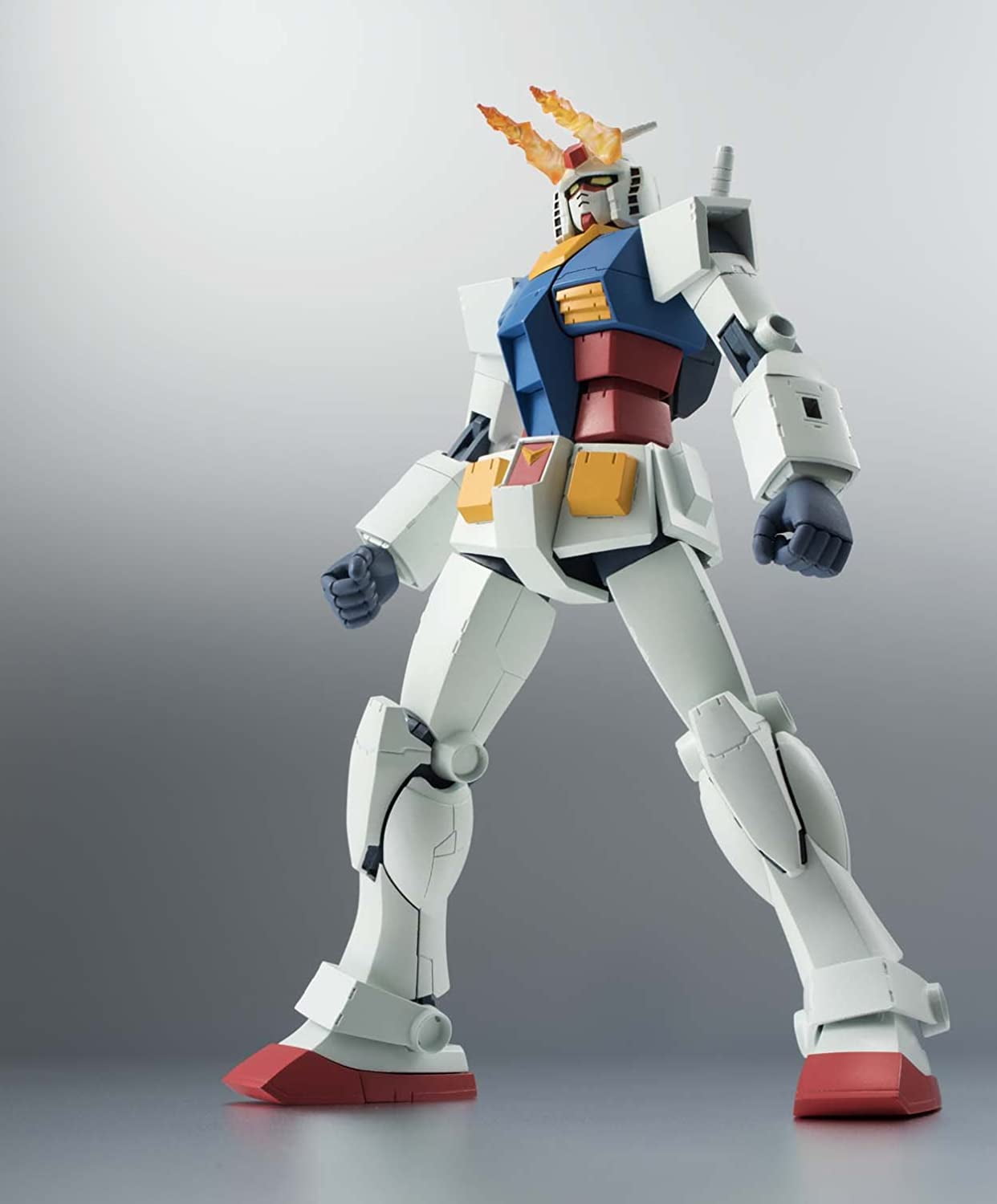 Tamashii Nations - Mobile Suit Gundam - <SIDE MS> RX-78-2 Gundam Ver. A.N.I.M.E, Bandai Spirits Robot Spirits Collectible Figure