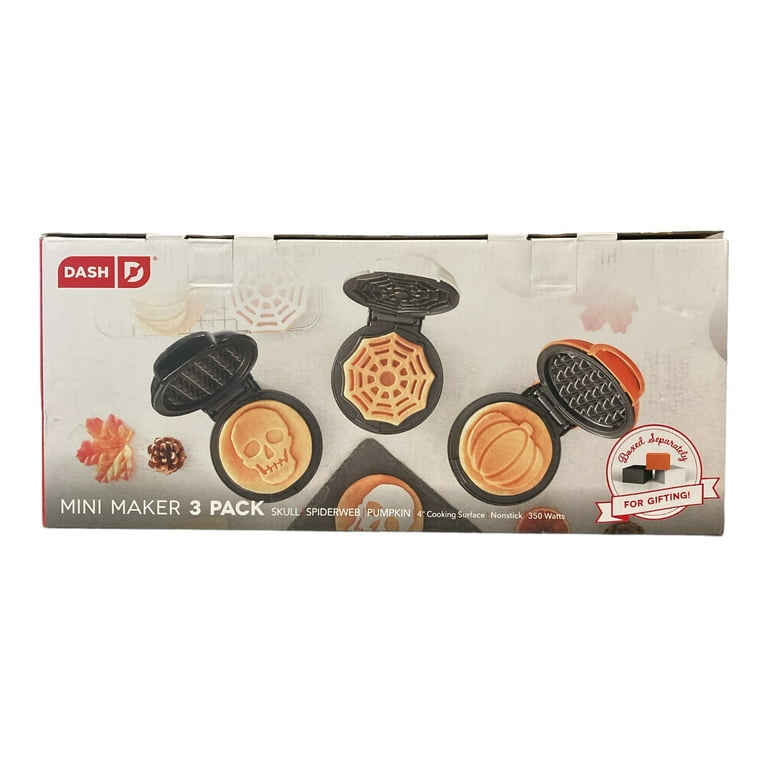 Dash Set of 3 Mini Pizzelle Makers(Basic)