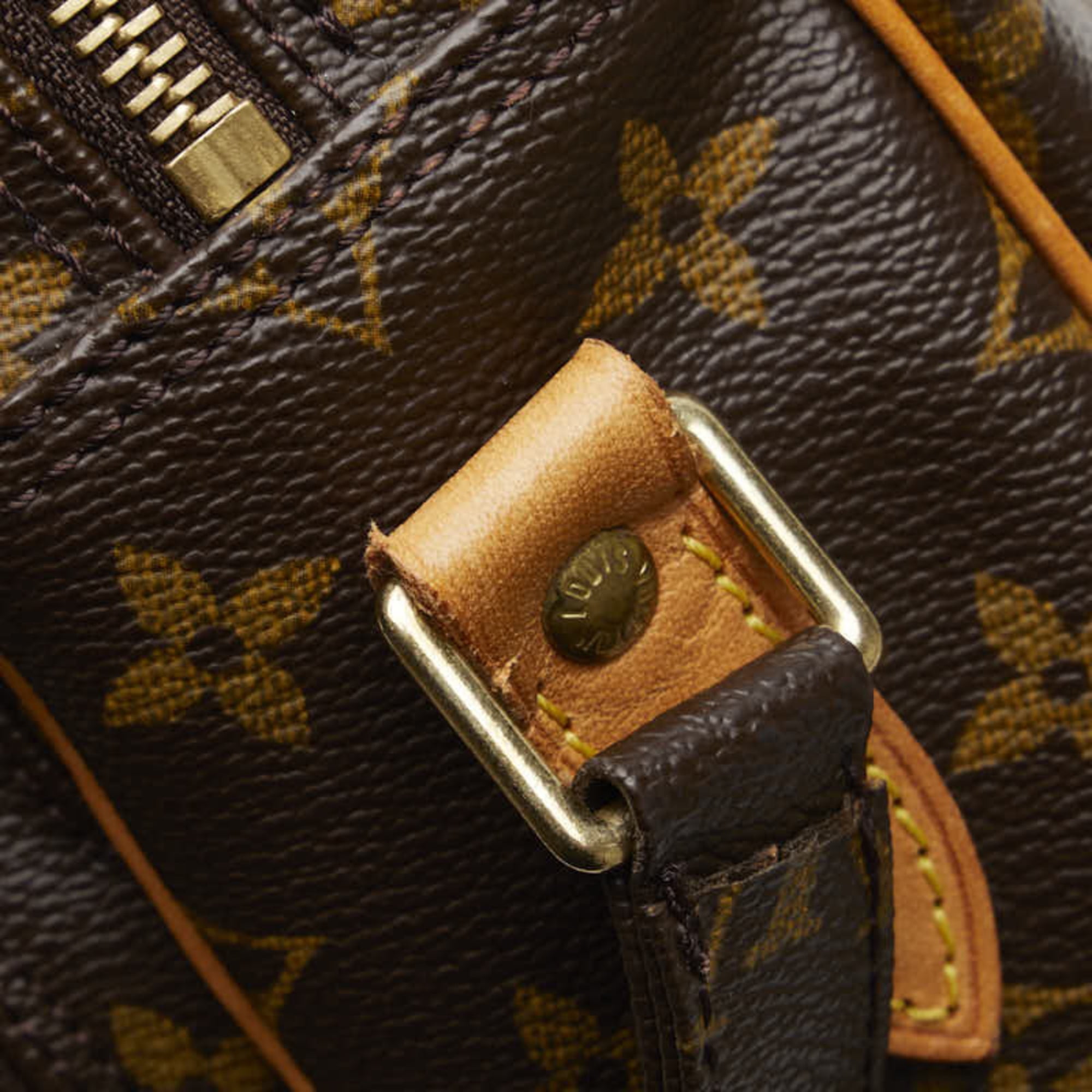 LOUIS VUITTON レザー ボトル Pre-Owned Louis Vuitton Monogram Nile Shoulder Bag M45244 Brown