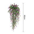 thumbnail image 6 of ievspot Hanging Artificial Flower Vine UV Resistant Plastic Home Wedding Garden Yard Decoration Photo Props, 6 of 8