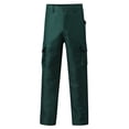 thumbnail image 4 of Men's Cargo Pants Men's Slim Fit Cargo Pants Boy Outdoor Outdoor Zip Pant Lined Men Star Apparel 9 10 Men plus Size 4 1 Carpenter for Classic Carpenter Male Solid Color Button Army Green L, 4 of 4