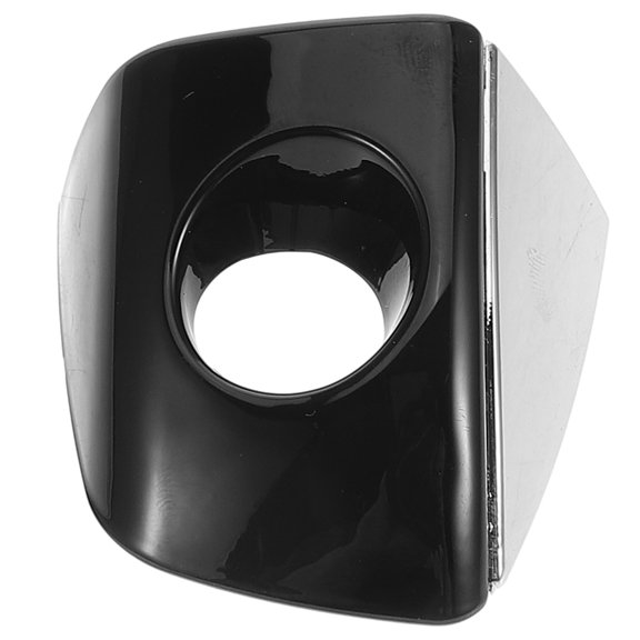 ETEREAUTY Black Car Door Handle Keyhole Trim Cover for Driver Side Exterior - Easy to Install, Replacement Accessory