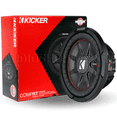 thumbnail image 1 of Subwoofer Plano Kicker CWRT101 800 Watts 10 Pulgadas 1 Ohm Bobina Sencilla Kicker CWRT101, 1 of 10