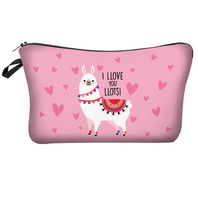 Makeup Bag Fashion Creative Printed Cosmetic Bag Toiletry Pouch Makeup Pouch