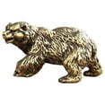 thumbnail image 4 of Bear Statue Collectible Small Gifts Animals Statue for Cafe Tabletop Bedroom, 4 of 8
