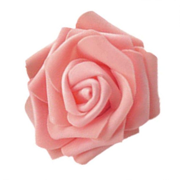 Injueey Paquete de 50 flores biónicas artificiales, rosas de simulación de espuma PE, decoraciones de flores falsas, regalos de compromiso para bodas y Kits de decoración para fiestas Naranja Injueey JJ18310-09