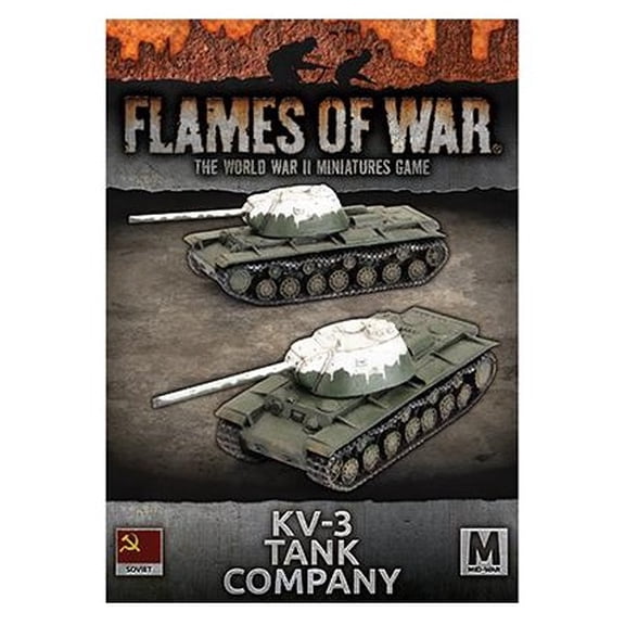 Flames of War: Soviet KV-3 Tank Company (Mid-War)