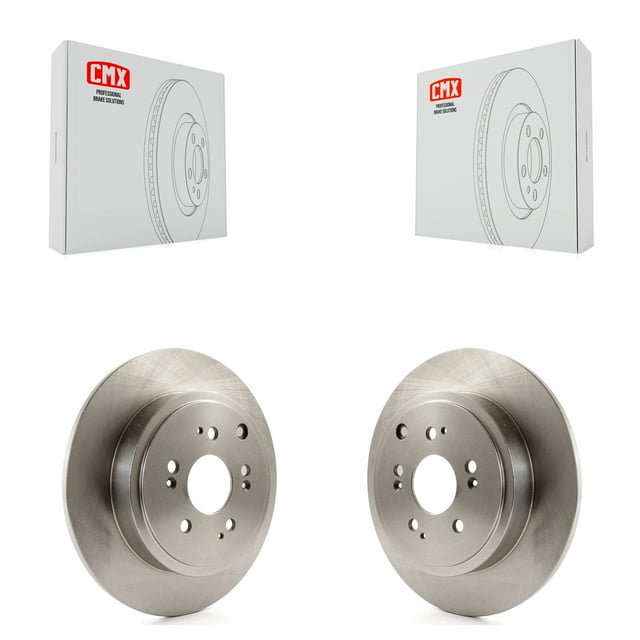 CMX Rear Disc Brake Rotors Pair for Car 2006-2014 Honda Ridgeline K8-100819