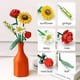 thumbnail image 4 of Flowers Bouquet Building Kit, Artificial Flower Blocks Set Toy For Adults, Creative Botanical Collection For Home Decor, Birthday Valentine's Day Gift, 4 of 4
