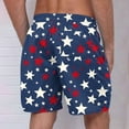 thumbnail image 4 of cllios 4th of July Swim Trunks Men 5 Inch Quick Dry Swimming Shorts Independence Day American Flag Bathing Suits Swimwear Summer Holdiay Party Beach Shorts Deal of the Day, 4 of 4