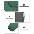 thumbnail image 5 of Little Donkey Andy Men's Insulated Jacket Lightweight Hooded Windproof Warm Winter Coat with Recycled Insulation（Posy Green S）, 5 of 8