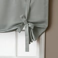 thumbnail image 2 of Quality Home Basic Blackout Tie Up Shade - Grey (1 Panel), 2 of 3
