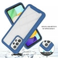 thumbnail image 2 of Decase for Samsung Galaxy A53 5G Case Full Protection Shockproof Rugged Phone Cover with Built-in Screen Protector - Clear Back Phone Cases for Galaxy A53 5G,Blue, 2 of 6