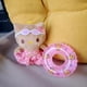thumbnail image 4 of LLavero de peluche Kawaii Sanrio Hello Kitty para niña, muñeco relleno, Anime de dibujos animados Kt, bolsa de felpa colgante, Colección hawaiana, regalo, 4 of 4