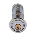 thumbnail image 3 of cerradura para puerta de traslape 6.6 x 5.1 x 2.2 cm plata, 3 of 5