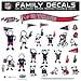 thumbnail image 2 of NFL Siskiyou Sports Fan Shop Houston Texans Family Decal Set Large One Size Team Color, 2 of 2